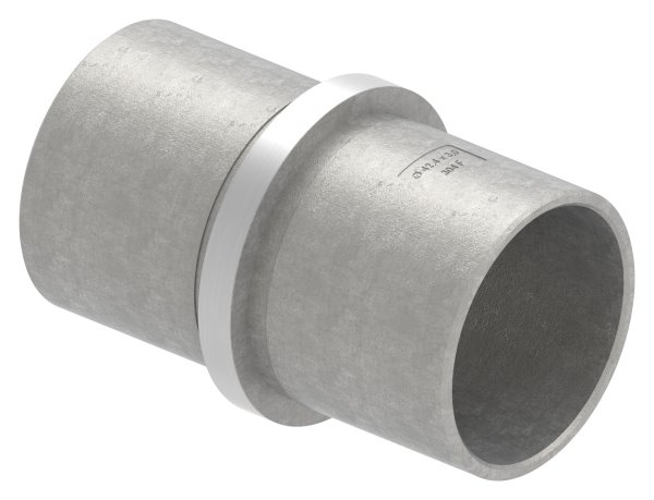 Steckverbinder V2A Ø 42-4 x 3-0 mm mit Mittelsteg-11-3379.4