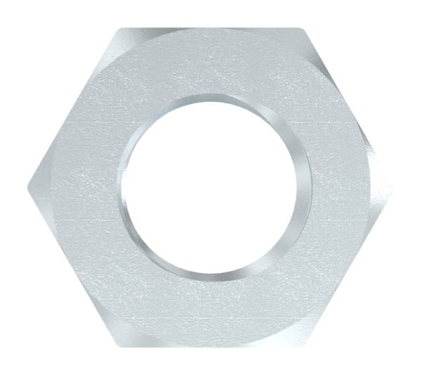 Sechskantmutter Stahl zinklamellenbeschichtet M12 flache Form DIN 936-88-1158323-ST.12
